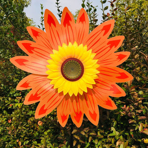 molino de viento de girasol