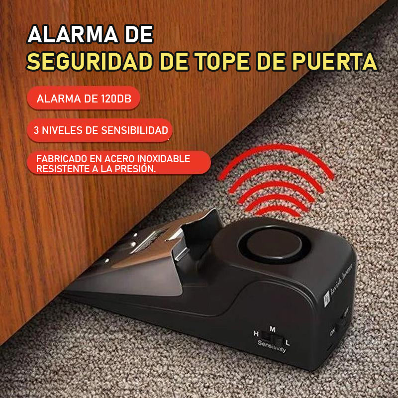 Alarma de seguridad de tope de puerta