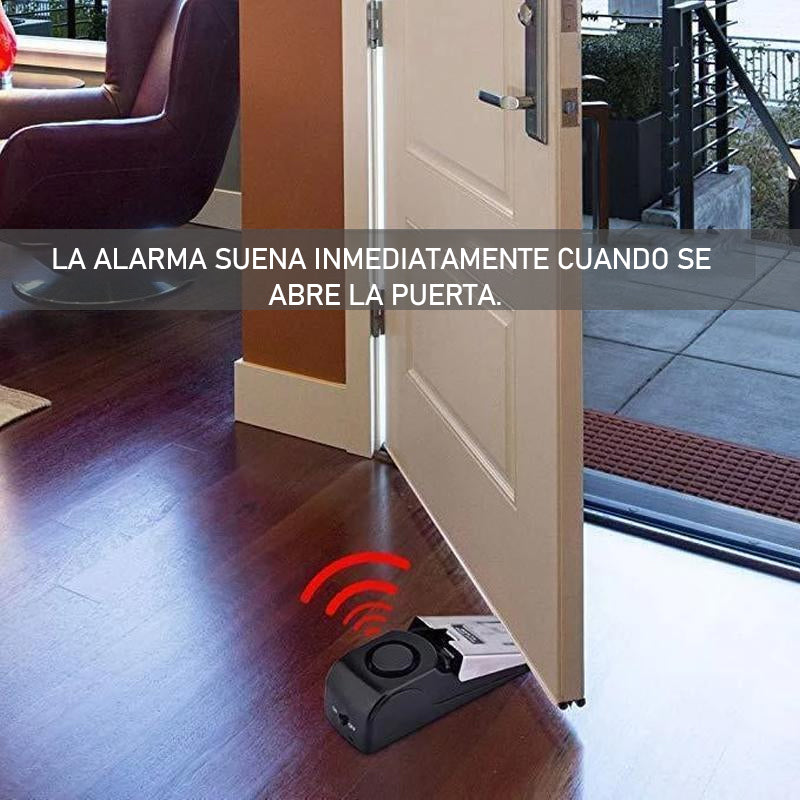 Alarma de seguridad de tope de puerta