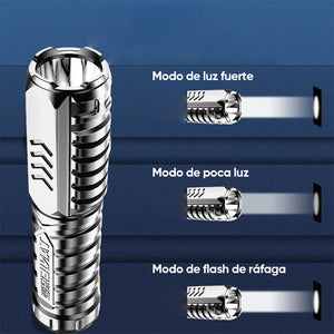 Linterna LED multifuncional