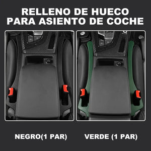 Práctico relleno de huecos para asientos de coche