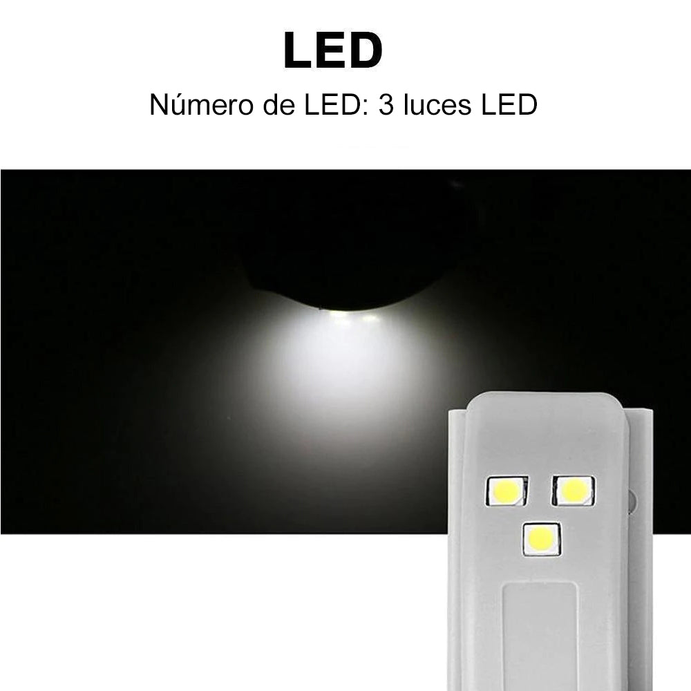 Luz de bisagra LED súper brillante Bequee (10 piezas)