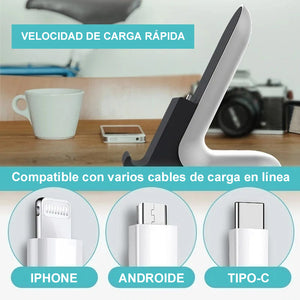 Nuevo soporte de carga de teléfono celular actualizado