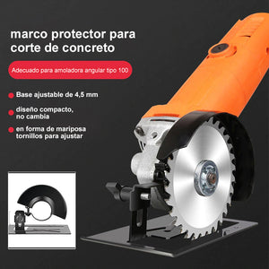 Marco protector para corte de hierro