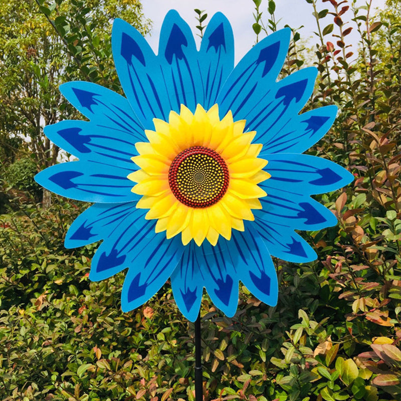 molino de viento de girasol