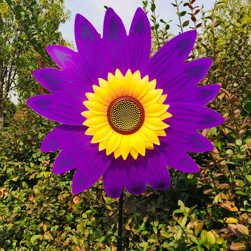 molino de viento de girasol