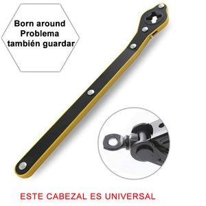 Llave de trinquete para ahorro de mano de obra de automóvil