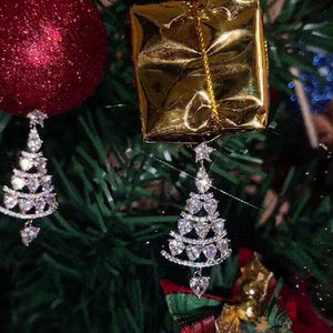 Aretes de Árbol de Navidad