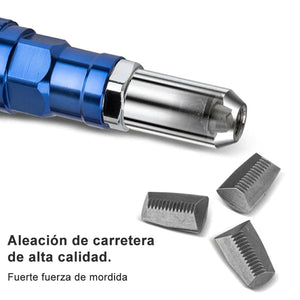 Adaptador para taladro remachadora