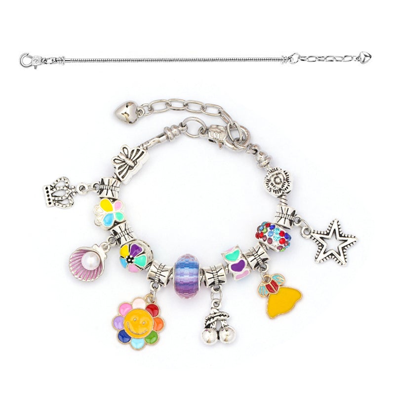 Conjunto De Pulsera De Cristal De Bricolaje