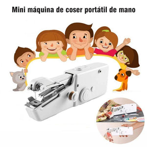 Mini máquina de coser portátil de mano