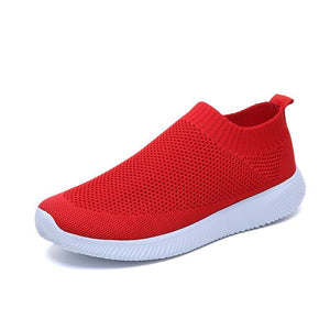 Zapatos redondos Flying knit sneakers