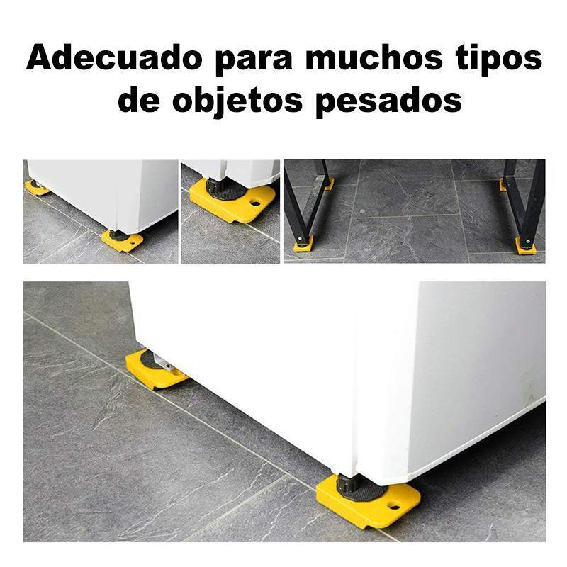 Juego de herramientas para levantar y mover muebles pesados