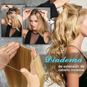 Banda de extensión de cabello de secreta