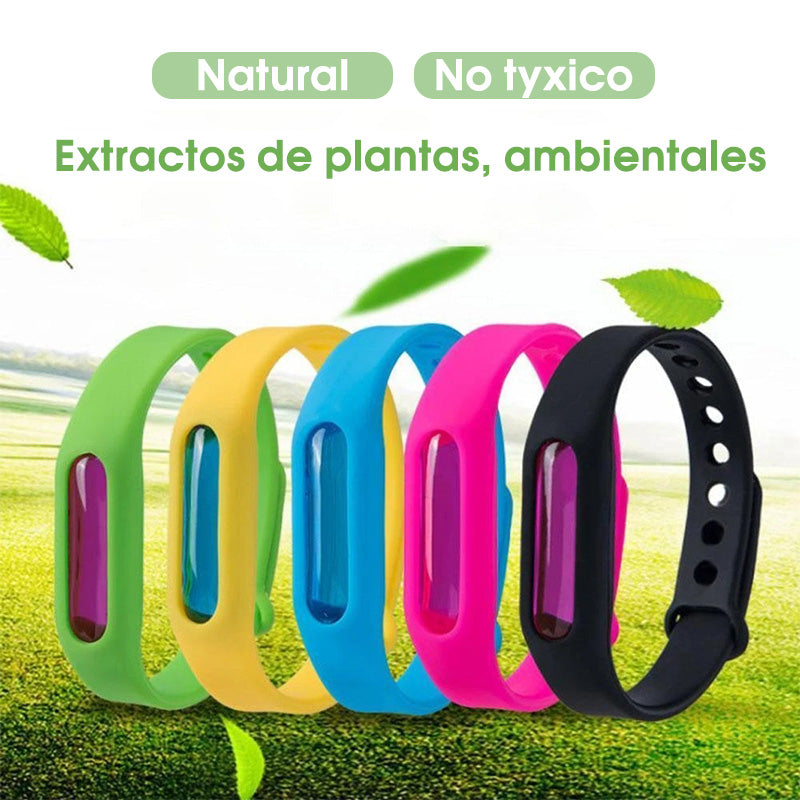 Pulsera repelente de mosquitos