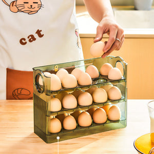 Caja de almacenamiento automática de huevos