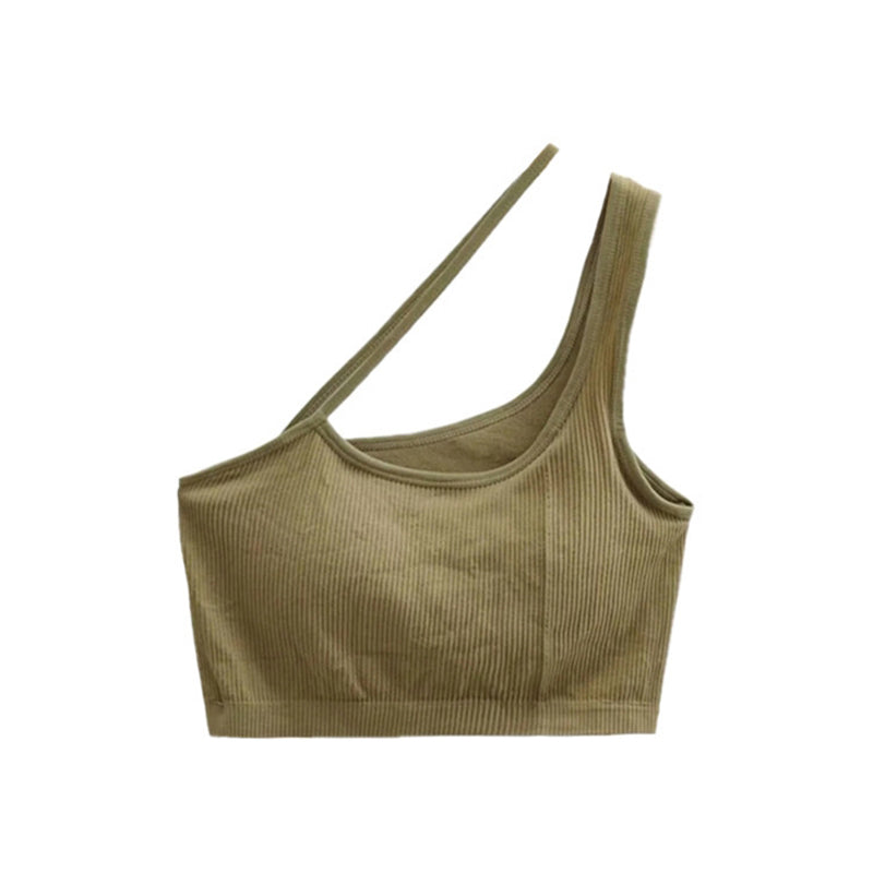 Chaleco de mujer con cuello halter