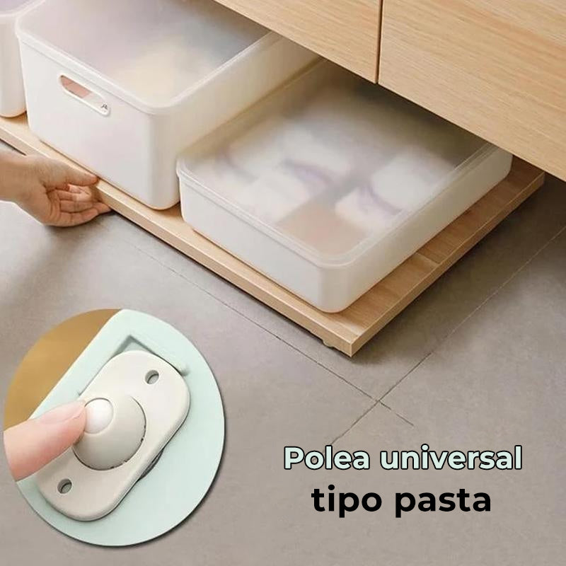 Polea universal tipo pasta (4 piezas)