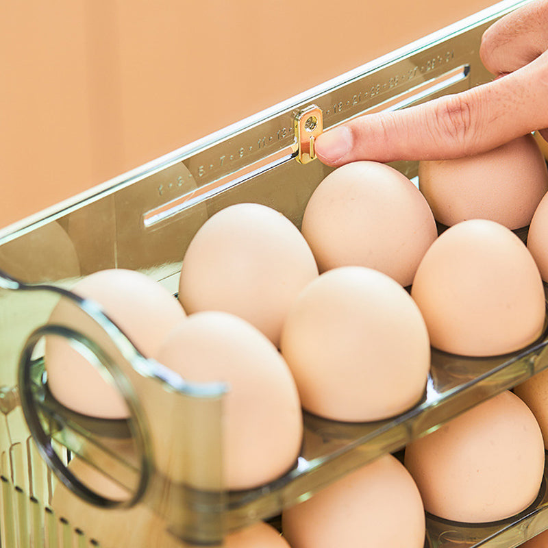 Caja de almacenamiento automática de huevos