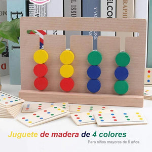 Juego de cuatro colores