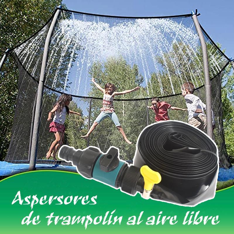 Rociador de agua de trampolín