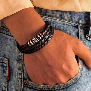 Siempre Estaré Contigo Pulsera De Doble Fila