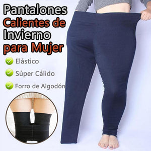 Legging de Mujer Pantalones Calientes de Invierno