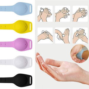 Dispensador de mano de pulsera