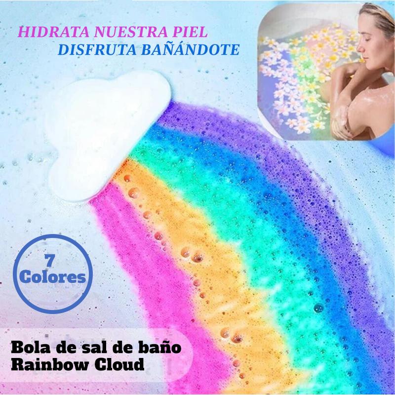 Bomb Sal de baño de baño arcoiris