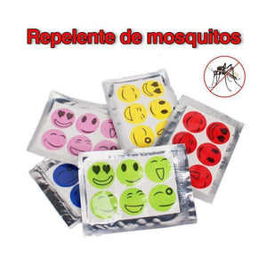 Parches repelentes de mosquitos naturales pegatinas