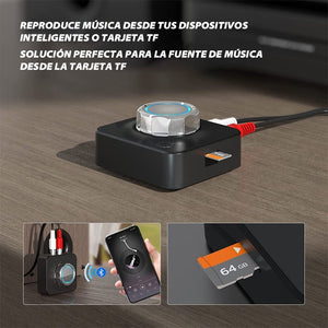 Receptor de audio bluetooth