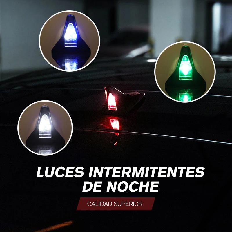 Aleta de tiburón Luz de advertencia solar para automóvil