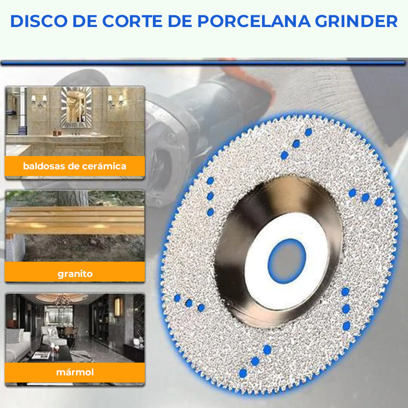 Disco de corte de porcelana Grinder