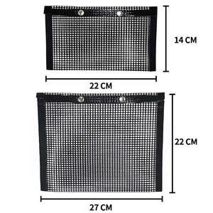 Bolsas de rejilla antiadherentes de malla para barbacoa reutilizables