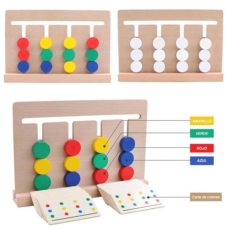 Juego de cuatro colores