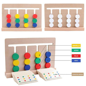 Juego de cuatro colores