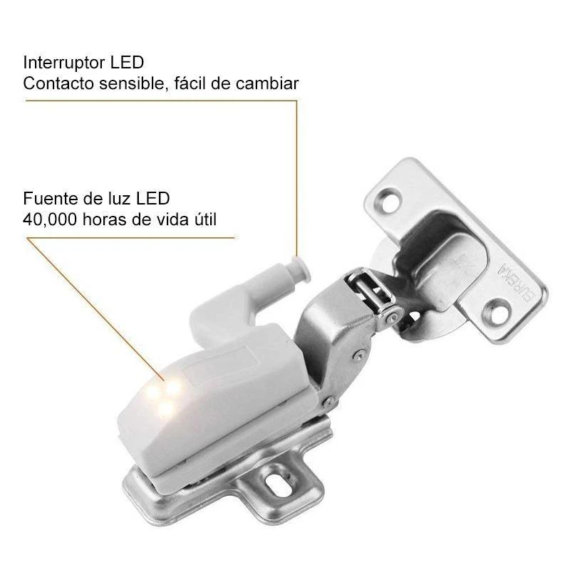 Luz LED del gabinete del sensor inteligente (10 PIEZAS)