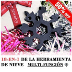 Cargar imagen en el visor de la galería, 18-En-1 Multifuncional Herramienta en Forma de Nieve (Embalaje para Regalo)
