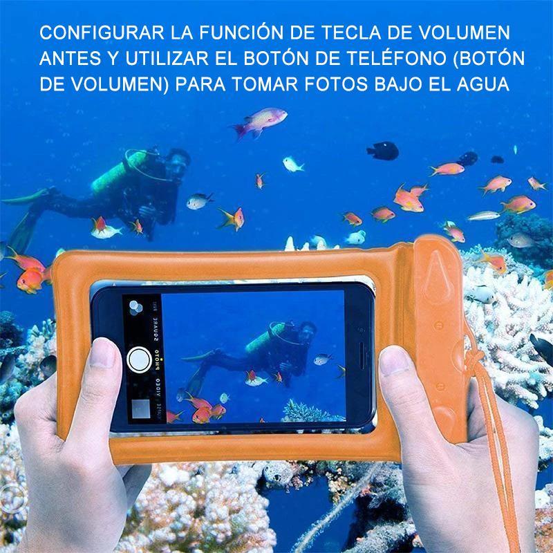 Funda flotante impermeable para teléfono