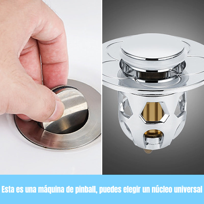 Tapón de desagüe universal para fregaderos