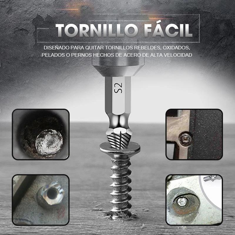 Extractor de tornillos (4 piezas / 5 piezas / 6 piezas)