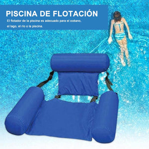 Natación flotante cama y sillón