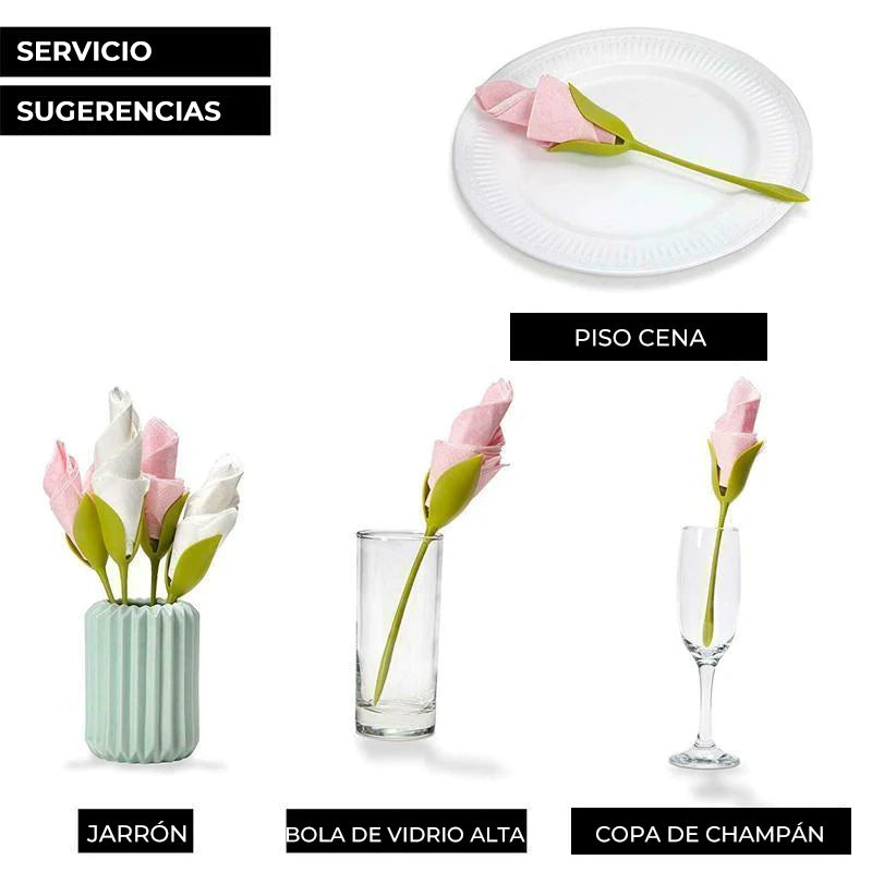 🌹Bloom Servilleteros Para Mesas