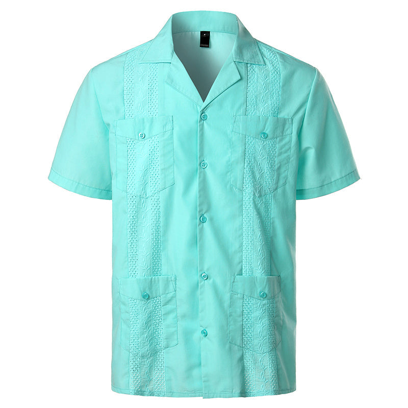 Camisa business multibolsillos hombre