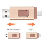 Cargar imagen en el visor de la galería, Almacenamiento masivo USB 4 en 1
