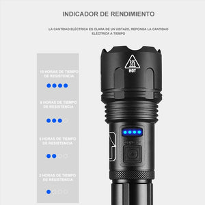 Linterna láser militar impermeable