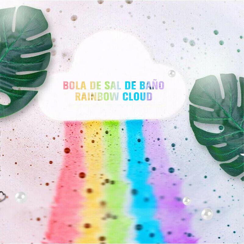 Bomb Sal de baño de baño arcoiris