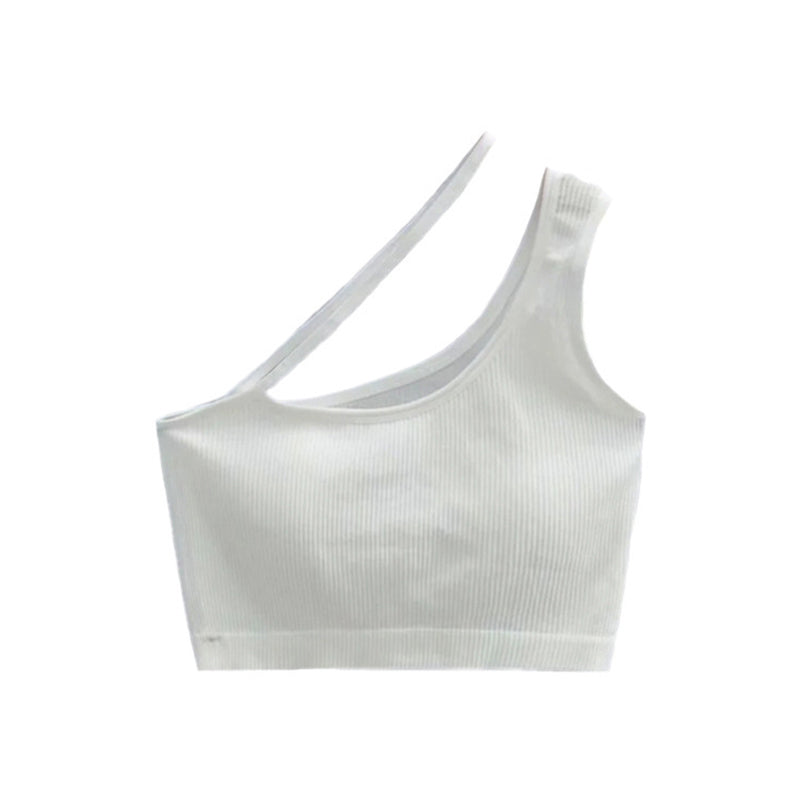 Chaleco de mujer con cuello halter