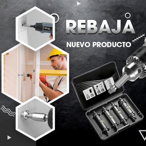 Extractor de tornillos (4 piezas / 5 piezas / 6 piezas)