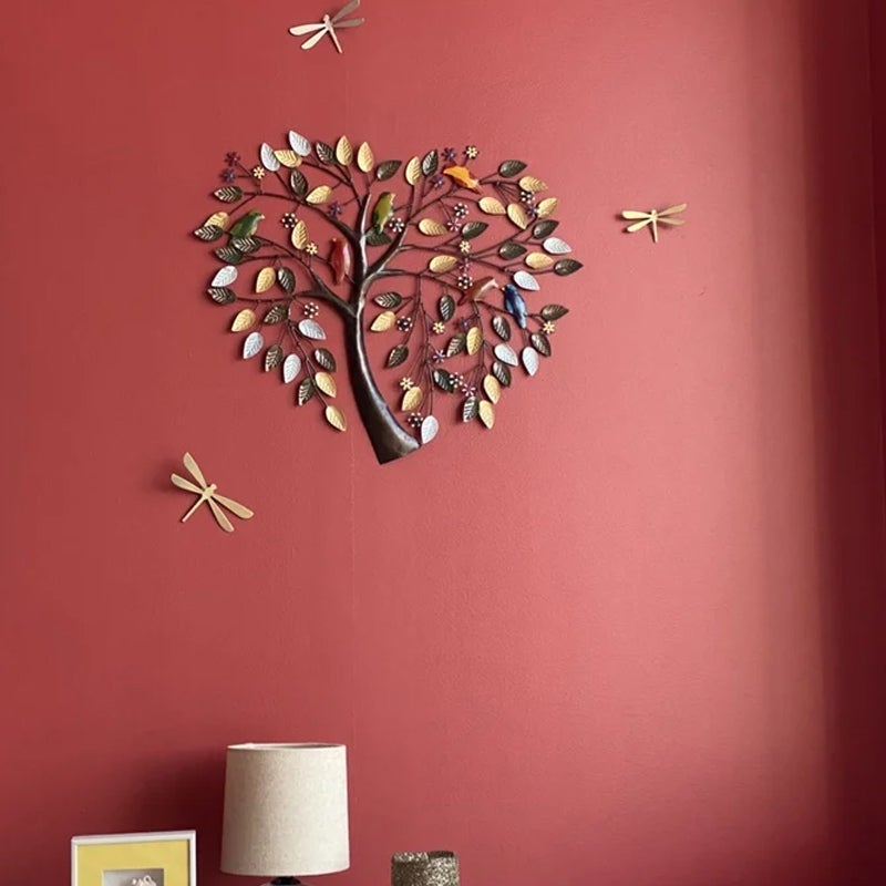 Árbol en forma de corazón hecho a mano